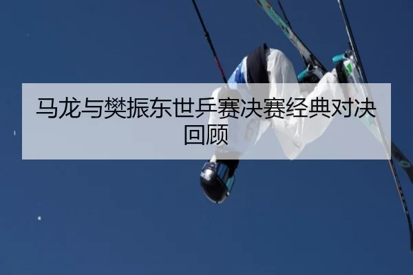 马龙与樊振东世乒赛决赛经典对决回顾